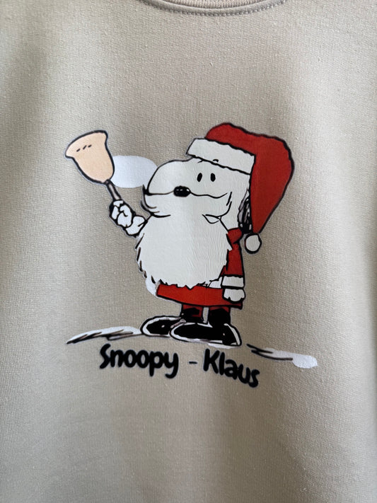 Holiday Santa Snoopy Crewneck