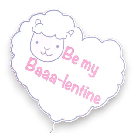 Be My Baa-lentine Sticker