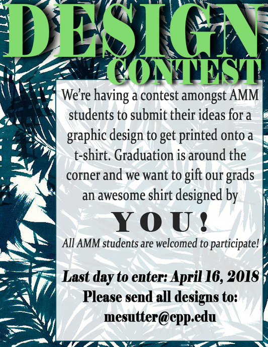 AMM Class of 2018 Shirt Design Contest