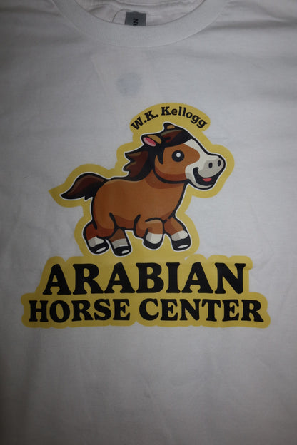 Arabian Horse White Youth Tee