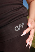 CPP Crystal Flared Leggings
