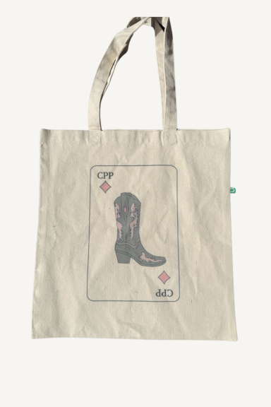 Boot Card Deck Tote Bag