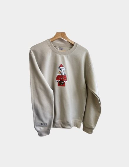 Holiday House Snoopy Crewneck