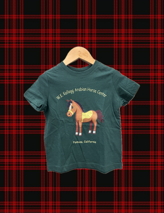 Arabian Horse Green Toddler Tee