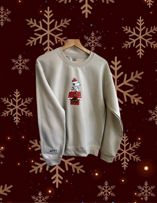 Holiday House Snoopy Crewneck