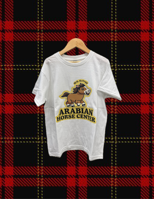 Arabian Horse White Youth Tee